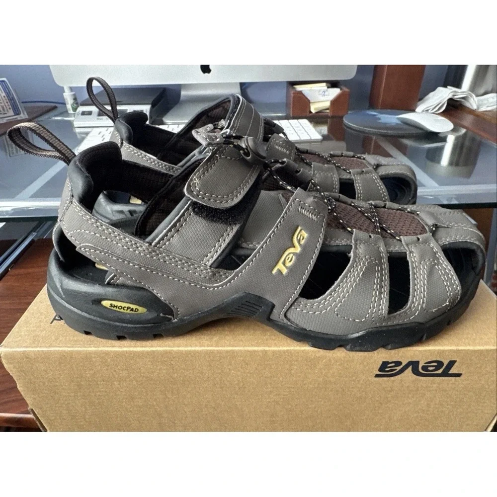 Teva Men's M FOREBAY Sandals TURKISH COFFEE‎ (1001116) Size 8